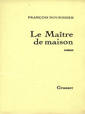 cover image of Le Maître de maison